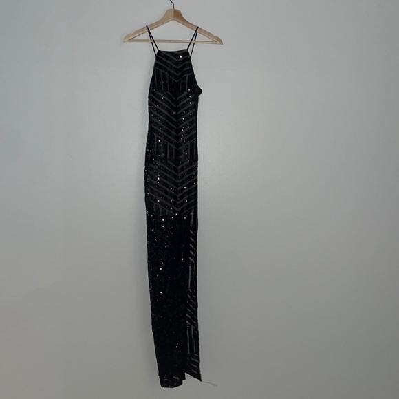 Teeze Me Dresses & Skirts - Long black sequin dress 🖤✨